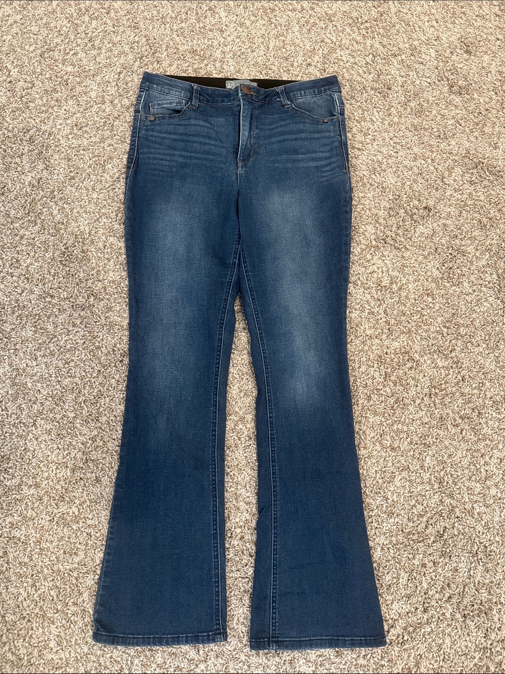 Wit and Wisdom  Women’s Dark Blue Stretch Bootcut Jeans